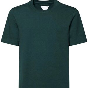 Mens BOTTEGA VENETTA large T shirt in inkwell green NWT